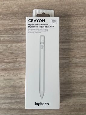 Logitech Crayon Digital Pencil - Silver/White